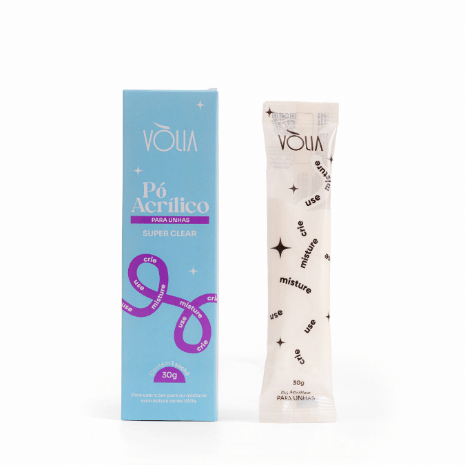 Pó Acrílico Super Clear ()